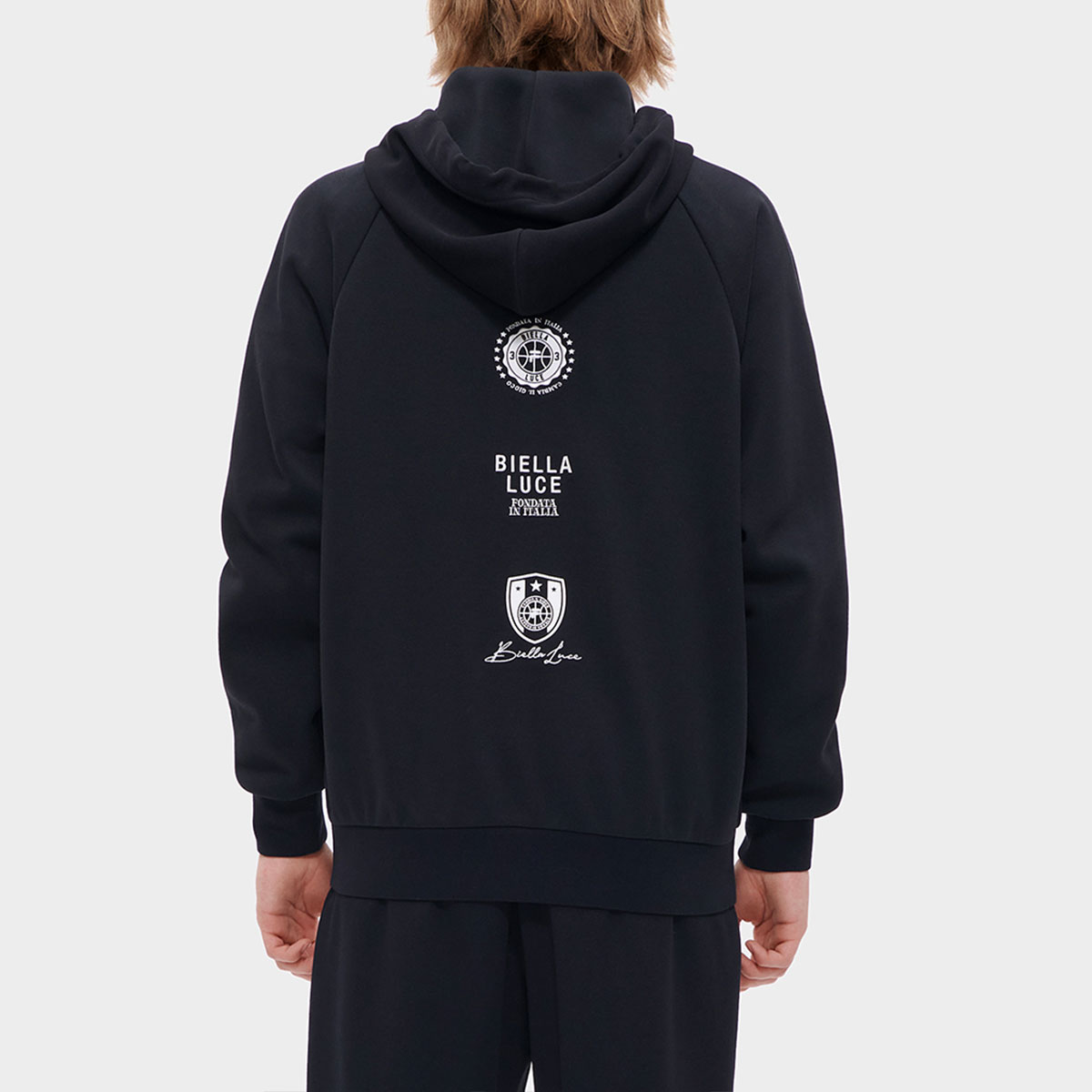 Purchase FILA Fusion 黑色標誌連帽針織外套 T11M335501F-BK