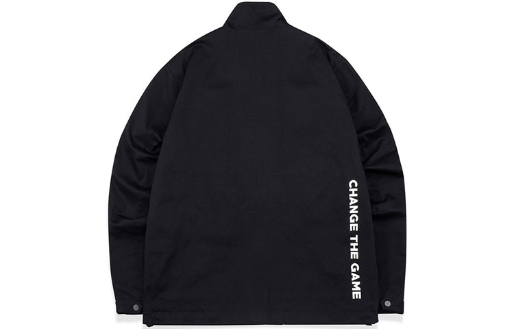 Lookbook FILA FUSION 黑色格纹立领休闲夹克 T11M043703F-BK