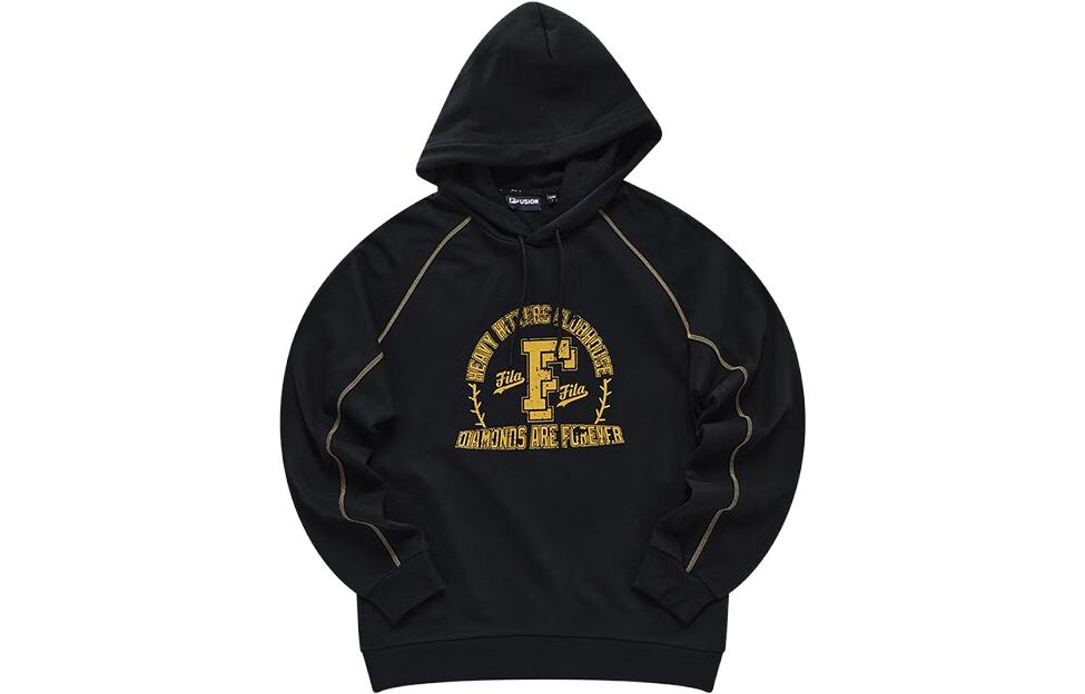 Order FILA Fusion 黑色字母套頭衫 T11M312204F-BK