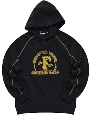 FILA Fusion 黑色字母套頭衫 T11M312204F-BK Order FILA Fusion 黑色字母套頭衫 T11M312204F-BK