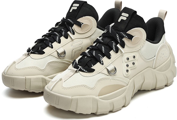 FILA FUSION Bone Sneakers 'Beige Black' T12M311201FOC Order FILA FUSION Bone Sneakers 'Beige Black' T12M311201FOC