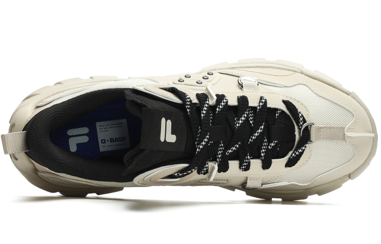 Lookbook FILA FUSION Bone Sneakers 'Beige Black' T12M311201FOC