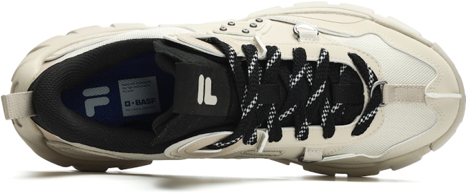 FILA FUSION Bone Sneakers 'Beige Black' T12M311201FOC Lookbook FILA FUSION Bone Sneakers 'Beige Black' T12M311201FOC