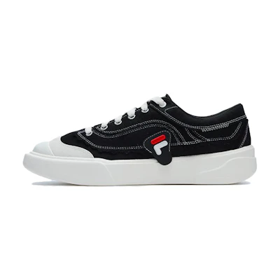 FILA FUSION Canvas Low 'Black White'