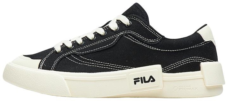 FILA FUSION Canvas Low 'Black White' T12W125107TBK Buy FILA FUSION Canvas Low 'Black White' T12W125107TBK