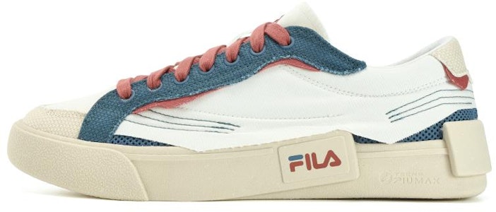 FILA FUSION斐樂潮牌 輕便休閒 低幫 帆布鞋 男款 微白 Buy FILA FUSION斐樂潮牌 輕便休閒 低幫 帆布鞋 男款 微白
