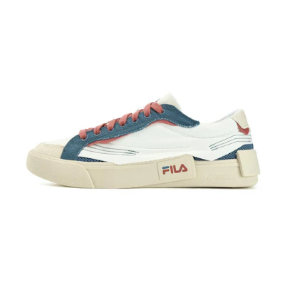 FILA FUSION Lifestyle Pop Skate Shoes 'White Blue Red'