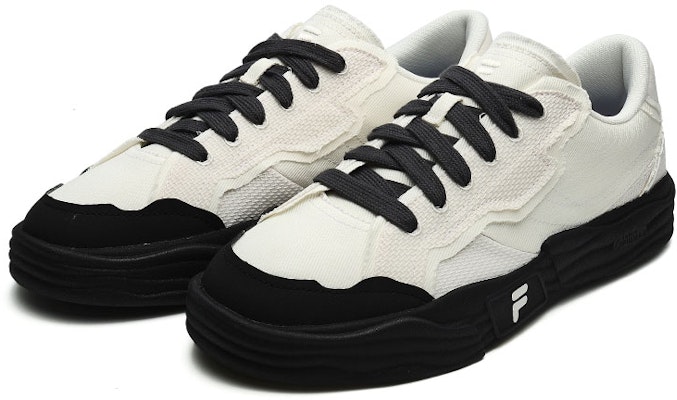 Sepatu Skate FILA FUSION Pop 2 'Putih Hitam' T12M332101FWP Order Sepatu Skate FILA FUSION Pop 2 'Putih Hitam' T12M332101FWP