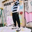 Details for Kasut Skate FILA FUSION Pop 2 'Putih Hitam' T12M332101FWP