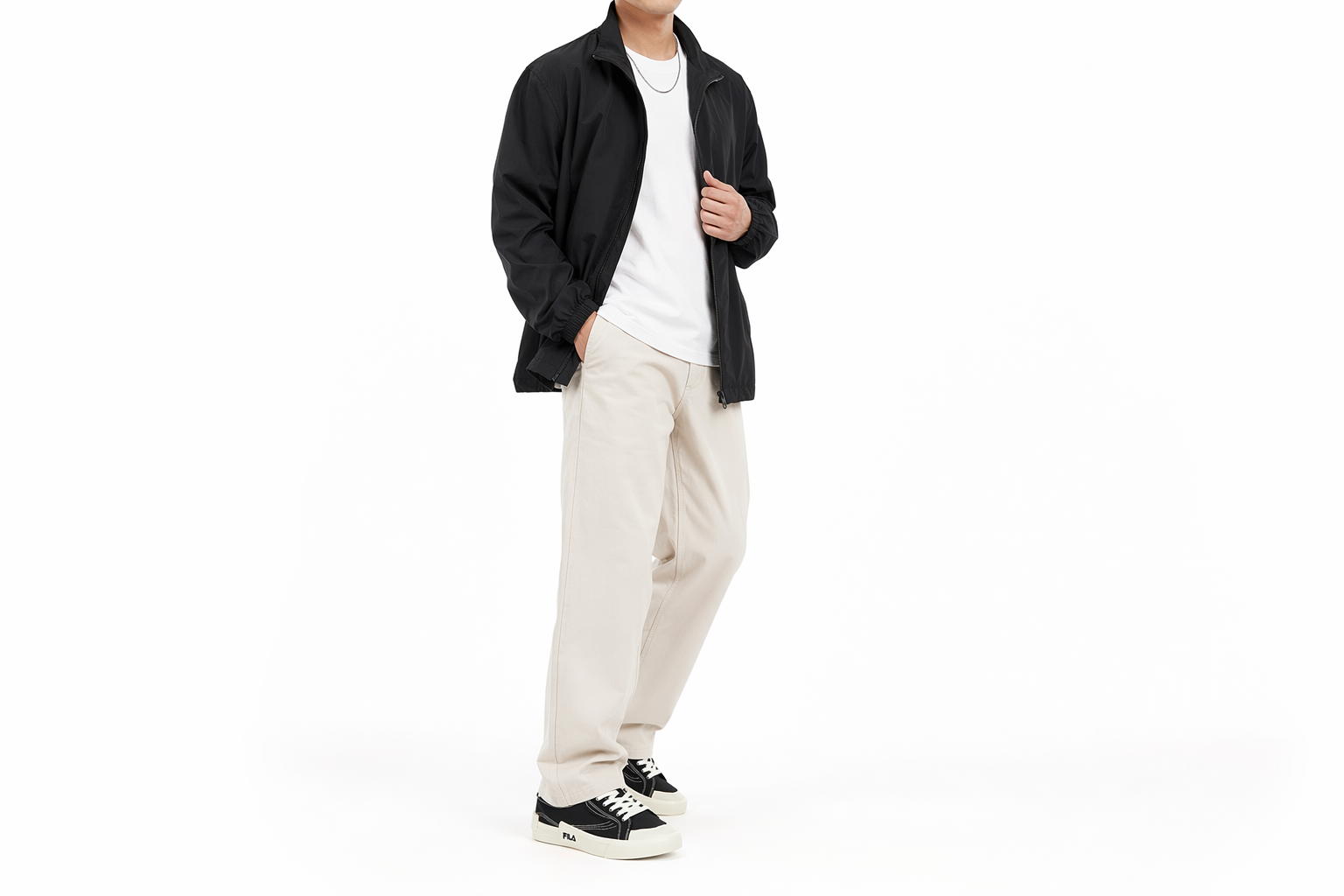Order 휠라 퓨전 캔버스 슈즈 '블랙' (휠라 퓨전 검정 캔버스화) T12M125107FBK