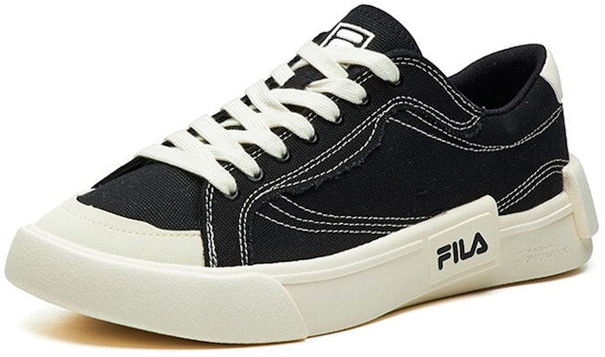 FILA FUSION Canvas Shoes 'Black' T12M125107FBK Order FILA FUSION Canvas Shoes 'Black' T12M125107FBK