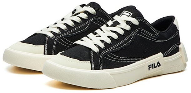 FILA FUSION斐樂潮牌 耐磨輕便 低幫 板鞋 男款 黑色 Lookbook FILA FUSION斐樂潮牌 耐磨輕便 低幫 板鞋 男款 黑色