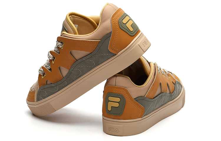 FILA FUSION Casper Skate Shoes 'Orange Grey' 圖 4