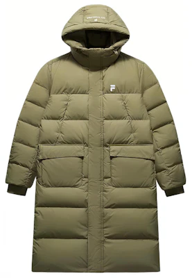 FILA Fusion休閒寬鬆連帽冬季羽絨外套薄荷綠男女通用版型 T11U443903F-KK Buy FILA Fusion休閒寬鬆連帽冬季羽絨外套薄荷綠男女通用版型 T11U443903F-KK
