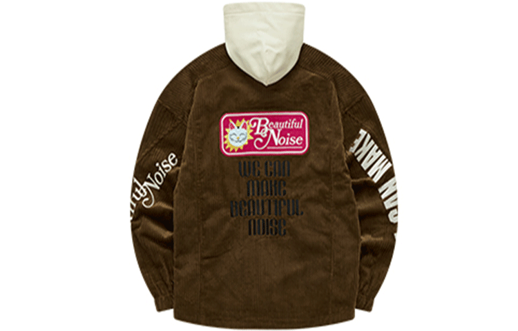 Lookbook FILA FUSION 休閒運動連帽外套 棕色 T11M146701F-BN