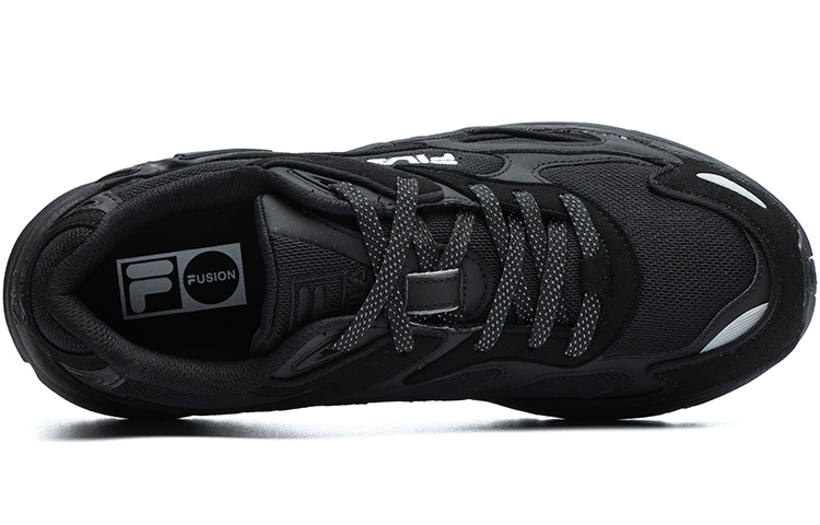 Lookbook 斐乐Fusion Catapult潮流运动老爹鞋黑色 T12M145214FBB