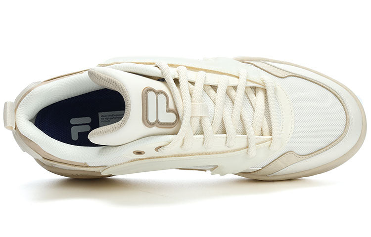 Lookbook FILA FUSION Classic Basketball Shoes 'White Beige' T12M323205FWS