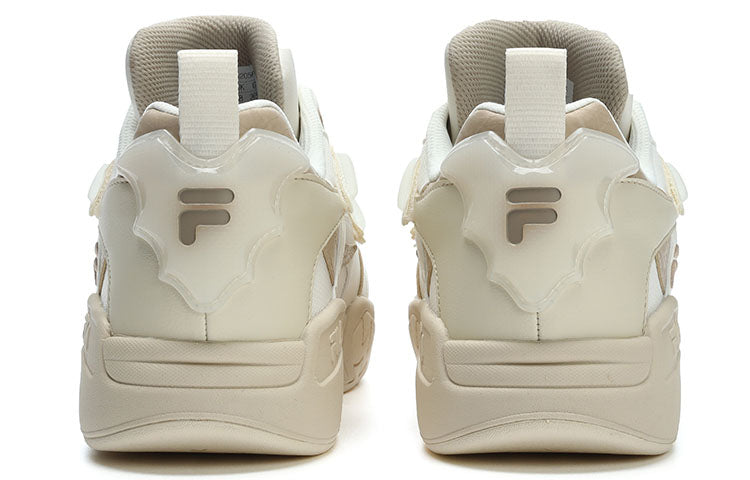Shop FILA FUSION Classic Basketball Shoes 'White Beige' T12M323205FWS