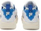 Shop Kasut Bola Keranjang FILA FUSION Classic 'Putih Biru' T12M323205FWB