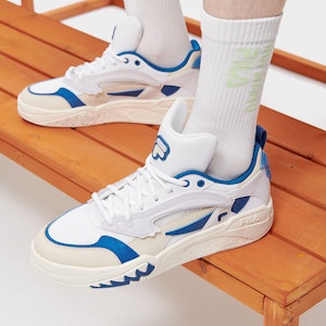 휠라 퓨전 클래식 농구화 (화이트 블루) T12M323205FWB Sizing 휠라 퓨전 클래식 농구화 (화이트 블루) T12M323205FWB