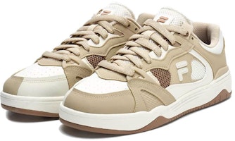 FILA FUSION クラシックスケート (カーキ/白) T12M323201FGS Lookbook FILA FUSION クラシックスケート (カーキ/白) T12M323201FGS