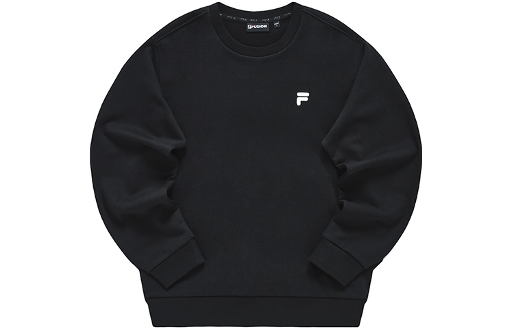 FILA Fusion CNY Crewneck Pullover Sweatshirt Deep Black T11M313202F-BK