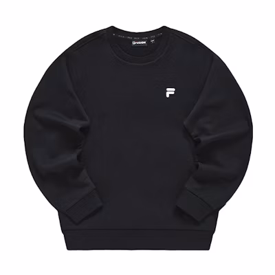FILA Fusion CNY Crewneck Pullover Sweatshirt Deep Black T11M313202F-BK
