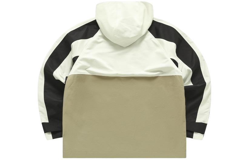 FILA Fusion Colorblock Lettering Loose Fit Zip Hoodie Jacket Brown Mens T11M412701F-BN 圖 3