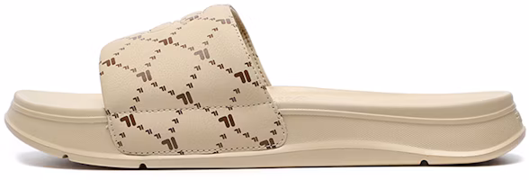 FILA FUSION Como Slippers 'Beige Brown' T12M227510FMM FILA FUSION Como Slippers 'Beige Brown' T12M227510FMM