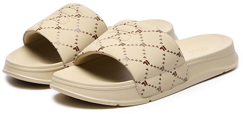 FILA FUSION Como Selipar 'Beige Coklat' T12M227510FMM Lookbook FILA FUSION Como Selipar 'Beige Coklat' T12M227510FMM