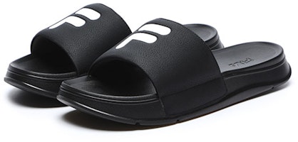 Fila Fusion 斐樂潮牌 Como 潮流運動拖鞋 黑 Lookbook Fila Fusion 斐樂潮牌 Como 潮流運動拖鞋 黑