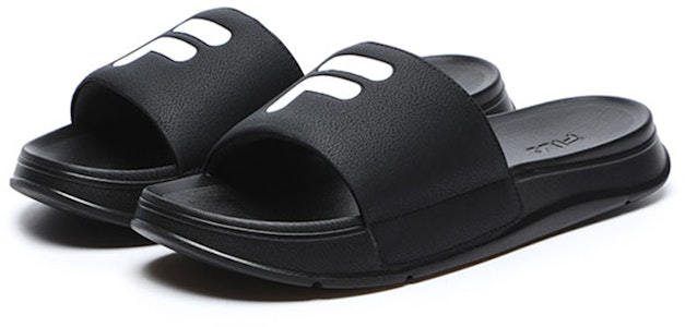 휠라 퓨전 코모 슬리퍼 (블랙) T12M227510FBK Lookbook 휠라 퓨전 코모 슬리퍼 (블랙) T12M227510FBK