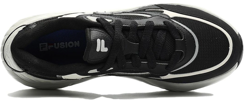 FILA FUSION Conch 2 Shoes 'Black White' T12M331607FBL Lookbook FILA FUSION Conch 2 Shoes 'Black White' T12M331607FBL