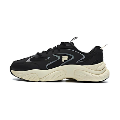 (W) FILA FUSION Conch DX Sneakers 'Black'
