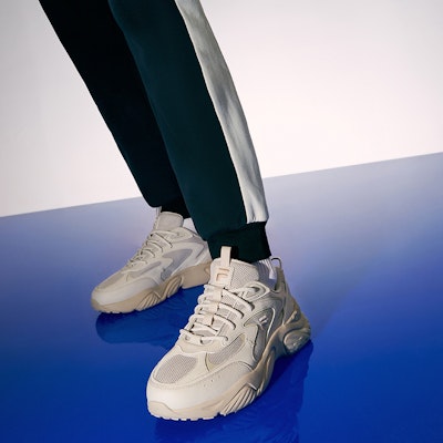 FILA FUSION Conch DX Sneakers 'Beige Grey' T12M311111FOS Details for FILA FUSION Conch DX Sneakers 'Beige Grey' T12M311111FOS