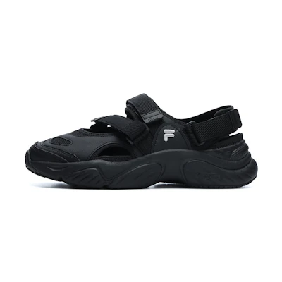FILA FUSION Conch Sandals 'Black'