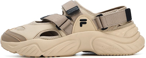 FILA FUSION Conch Sandals 'Beige Black' T12M321401FMA FILA FUSION Conch Sandals 'Beige Black' T12M321401FMA