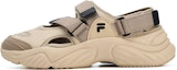 Buy FILA FUSION Conch Sandals 'Beige Black' T12M321401FMA