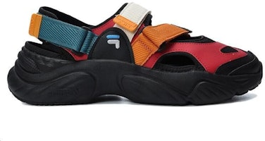 FILA FUSION Sandalias Concha Multicolor 'Negro' T12M321401FAB Order FILA FUSION Sandalias Concha Multicolor 'Negro' T12M321401FAB