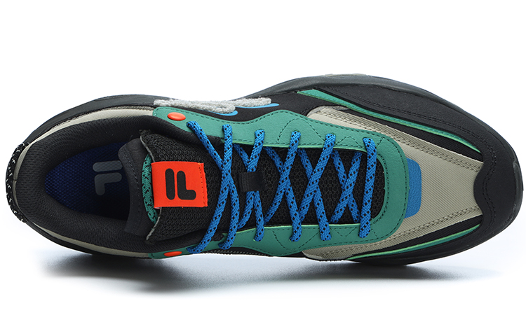 FILA FUSION Daddy Shoes 'Black Green' 圖 3