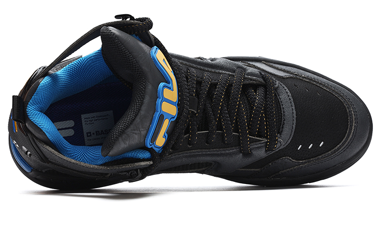 Lookbook FILA Fusion Desperado ''Retro Hoge Basketbalschoenen Zwart'' T12M243221FBK