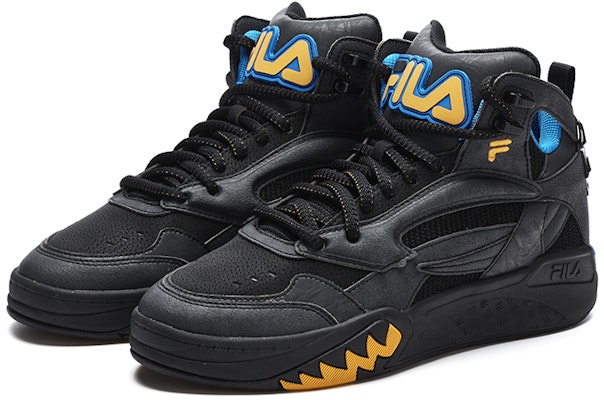 FILAフュージョン デスペラード レトロ ハイカット 黒 (FILA Fusion Desperado Retro High-cut Black) T12M243221FBK Order FILAフュージョン デスペラード レトロ ハイカット 黒 (FILA Fusion Desperado Retro High-cut Black) T12M243221FBK