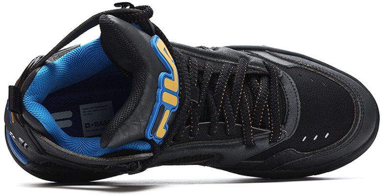 FILAフュージョン デスペラード レトロ ハイカット 黒 (FILA Fusion Desperado Retro High-cut Black) T12M243221FBK Lookbook FILAフュージョン デスペラード レトロ ハイカット 黒 (FILA Fusion Desperado Retro High-cut Black) T12M243221FBK