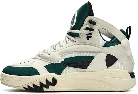 FILA FUSION Desperado Vintage Basketball Shoes 'White Green Black' T12M243221FPB Buy FILA FUSION Desperado Vintage Basketball Shoes 'White Green Black' T12M243221FPB