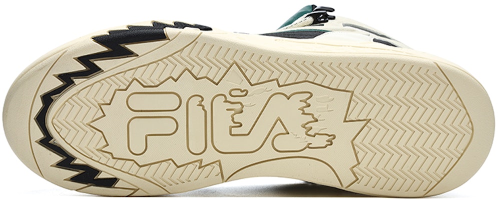 FILA FUSION Desperado Vintage Basketball Shoes 'White Green Black' T12M243221FPB Purchase FILA FUSION Desperado Vintage Basketball Shoes 'White Green Black' T12M243221FPB