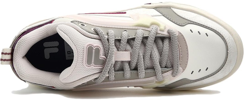 FILA FUSION Desperado Low Top Skate Shoes 'White Grey Red' T12W333203FSD Lookbook FILA FUSION Desperado Low Top Skate Shoes 'White Grey Red' T12W333203FSD