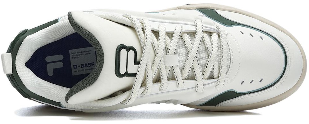FILA FUSION Desperado Vintage Basketbal Shoes 'White Green' T12M313203FPB Lookbook FILA FUSION Desperado Vintage Basketbal Shoes 'White Green' T12M313203FPB