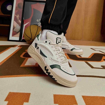 FILA FUSION Desperado Vintage Basketbal Shoes 'White Green' T12M313203FPB Sizing FILA FUSION Desperado Vintage Basketbal Shoes 'White Green' T12M313203FPB