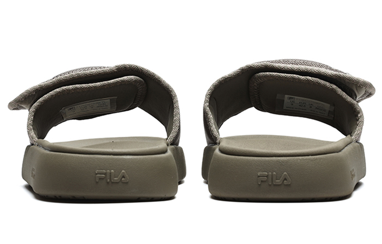 Shop 斐乐融合 斐乐潮牌 Donut Dx 潮流拖鞋 淺卡其