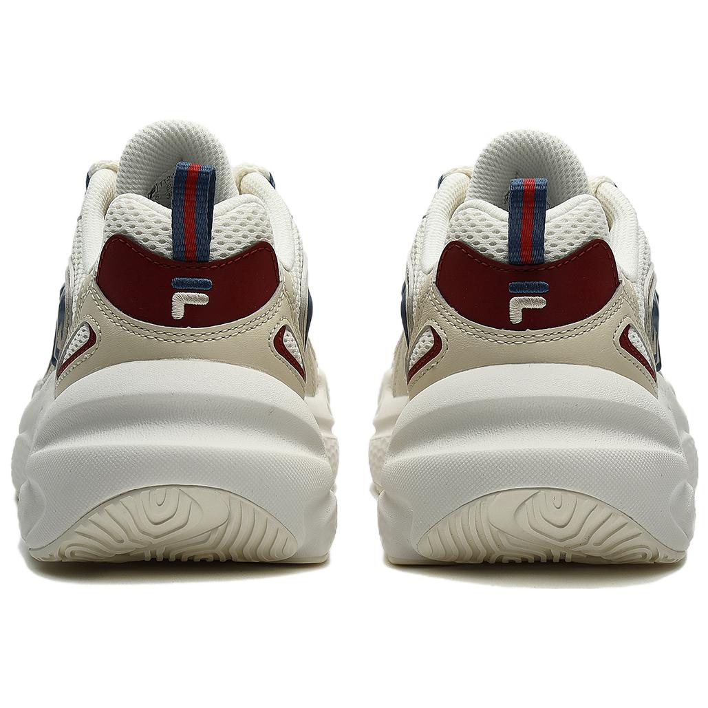 Purchase FILA FUSION斐樂潮牌 舒適百搭 防滑耐磨 低幫 老爹鞋 男款 白色